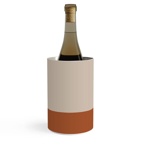 Kierkegaard Design Studio Minimalist Solid Color Block 1 Wine Chiller