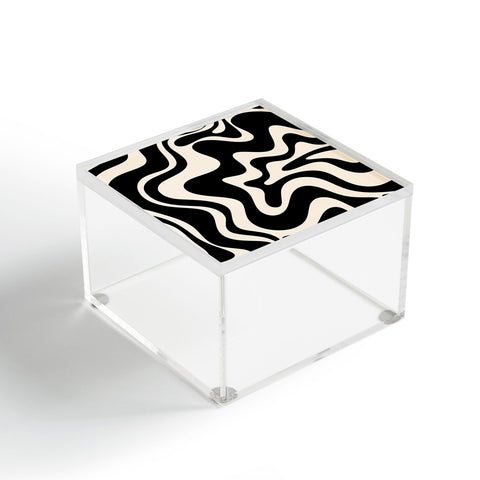 Kierkegaard Design Studio Retro Liquid Swirl Abstract Acrylic Box