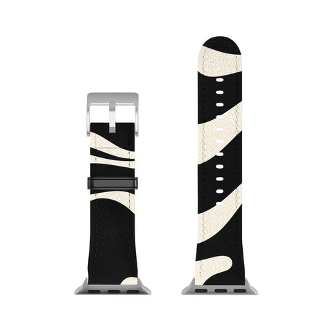 Kierkegaard Design Studio Retro Liquid Swirl Abstract Apple Watch Band