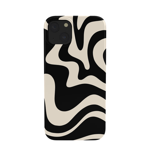 Kierkegaard Design Studio Retro Liquid Swirl Abstract Pattern 3 Phone Case