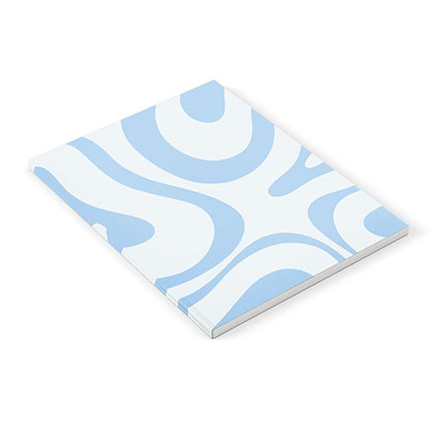 Kierkegaard Design Studio Soft Liquid Swirl Powder Blue Notebook