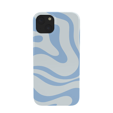 Kierkegaard Design Studio Soft Liquid Swirl Powder Blue Phone Case
