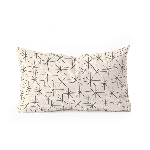 Kierkegaard Design Studio Stella Atomic Age Mid Century Oblong Throw Pillow