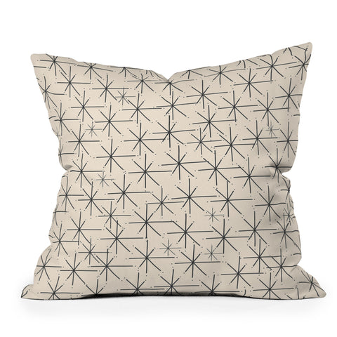 Kierkegaard Design Studio Stella Atomic Age Mid Century Throw Pillow