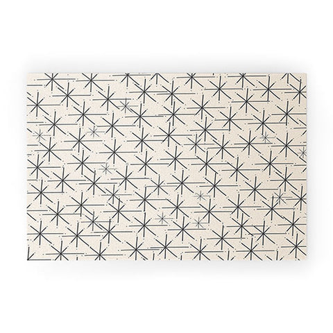 Kierkegaard Design Studio Stella Atomic Age Mid Century Welcome Mat