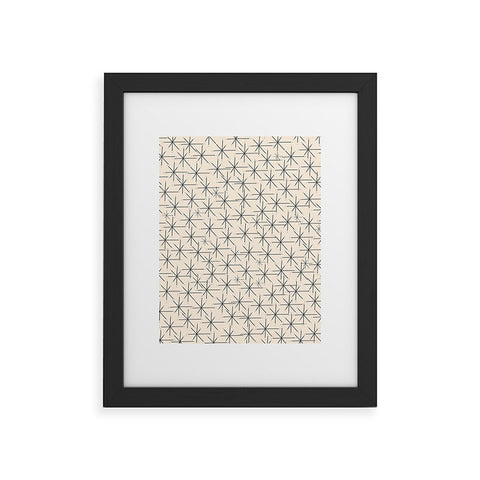 Kierkegaard Design Studio Stella Atomic Age Mid Century Framed Art Print