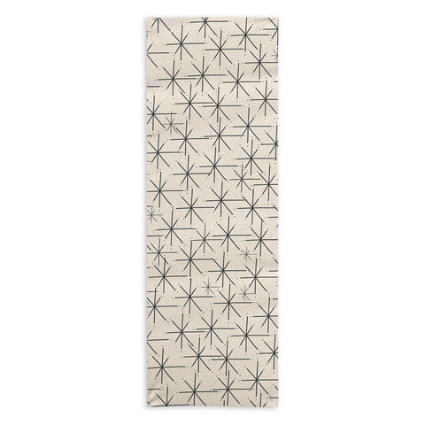 Kierkegaard Design Studio Stella Atomic Age Mid Century Yoga Towel