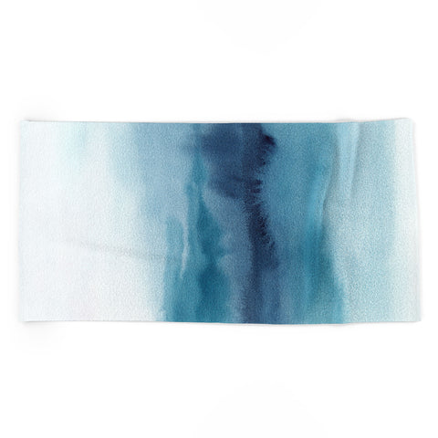 Kris Kivu Abstract Landscape Painting Beach Towel