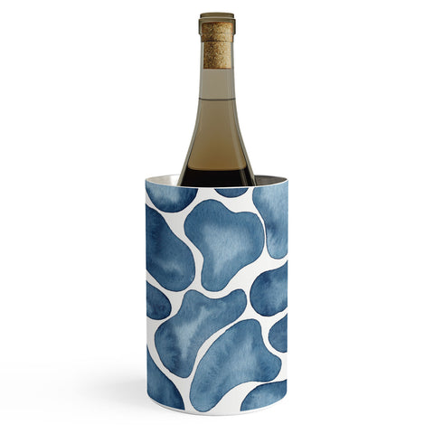 Kris Kivu Blobs watercolor pattern Wine Chiller