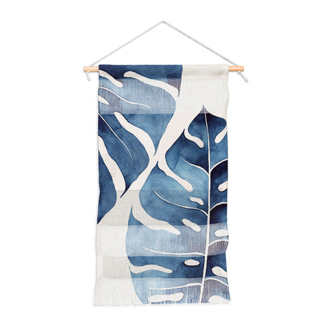 Kris Kivu Blue Botanicals No 2 Wall Hanging Portrait