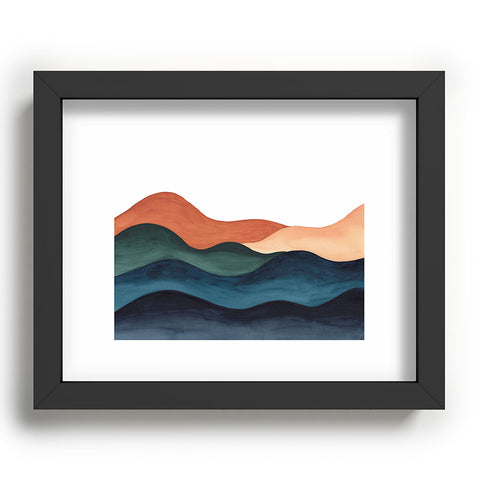Kris Kivu Colors of the Earth Recessed Framing Rectangle