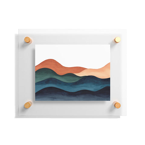 Kris Kivu Colors of the Earth Floating Acrylic Print