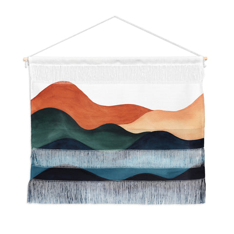 Kris Kivu Colors of the Earth Wall Hanging Landscape