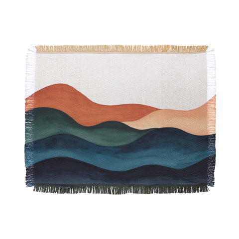 Kris Kivu Colors of the Earth Throw Blanket