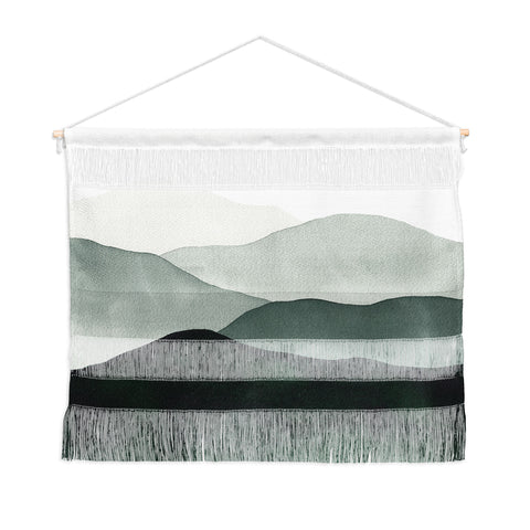 Kris Kivu Green Mountains Wall Hanging Landscape