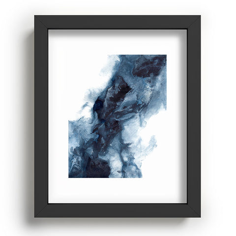 Kris Kivu Indigo Depths No 1 Recessed Framing Rectangle