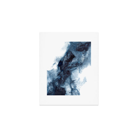 Kris Kivu Indigo Depths No 1 Art Print