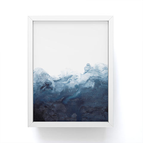 Kris Kivu Indigo Depths No 2 Framed Mini Art Print