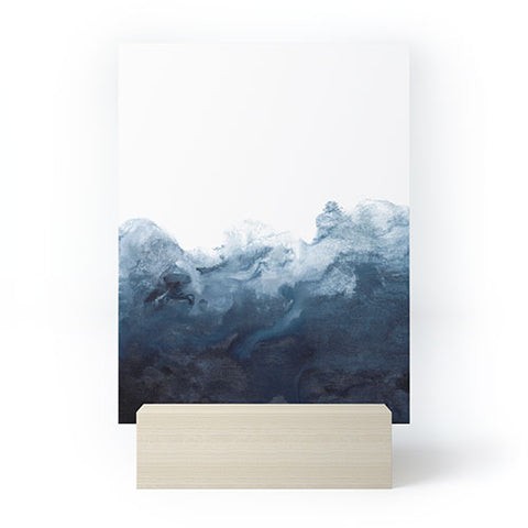 Kris Kivu Indigo Depths No 2 Mini Art Print