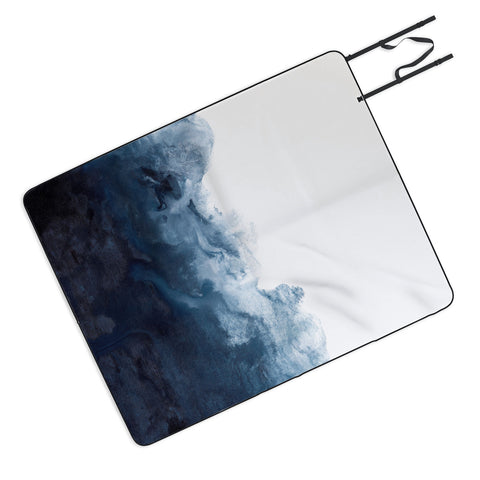 Kris Kivu Indigo Depths No 2 Picnic Blanket