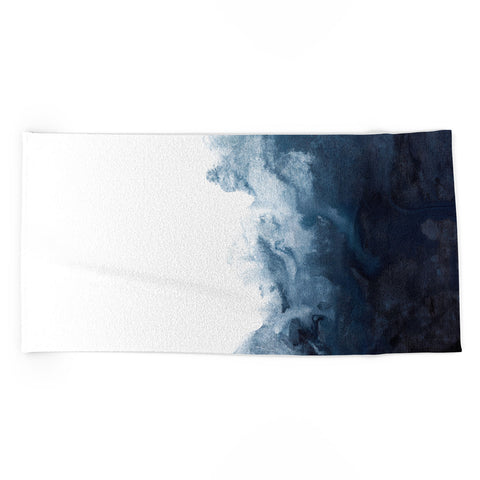 Kris Kivu Indigo Depths No 2 Beach Towel