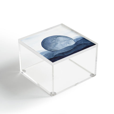 Kris Kivu Moon Landscape Acrylic Box