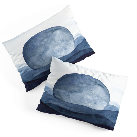 Kris Kivu Moon Landscape Pillow Shams