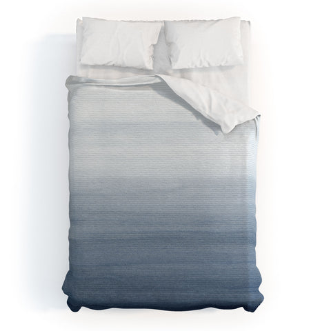 Kris Kivu Ocean Watercolor Painting No2 Duvet Cover