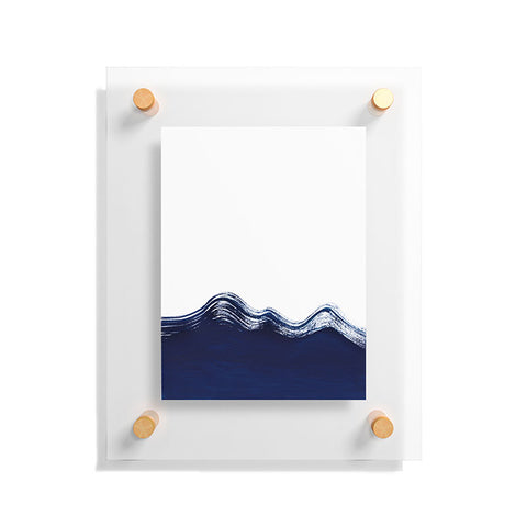 Kris Kivu Waves of the Ocean Floating Acrylic Print