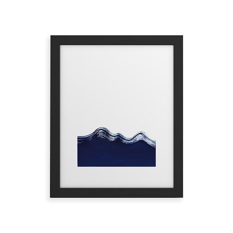 Kris Kivu Waves of the Ocean Framed Art Print