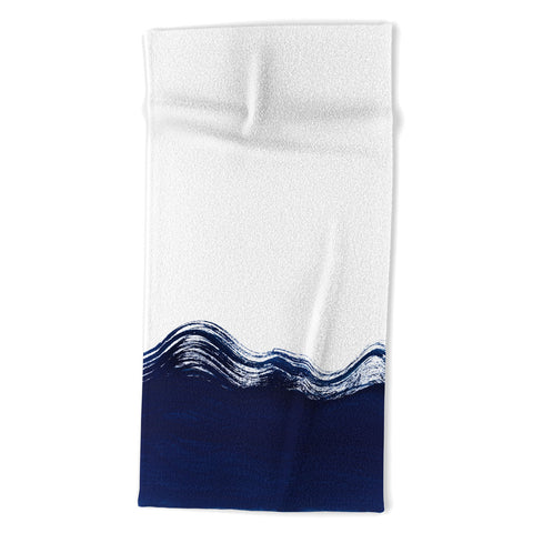 Kris Kivu Waves of the Ocean Beach Towel