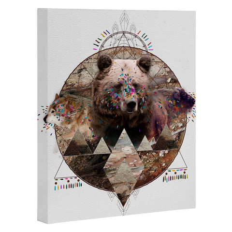 Kris Tate ANIMAL ECHOES Art Canvas