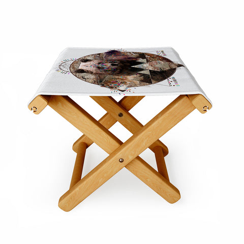 Kris Tate ANIMAL ECHOES Folding Stool