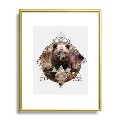 Kris Tate ANIMAL ECHOES Metal Framed Art Print