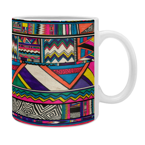 Kris Tate Aztec Colors Coffee Mug