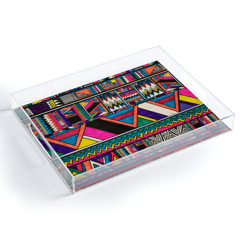 Kris Tate Aztec Colors Acrylic Tray
