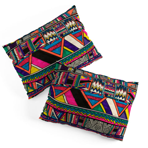 Kris Tate Aztec Colors Pillow Shams