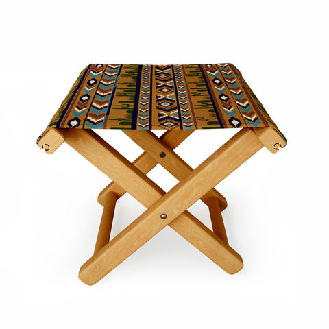 Kris Tate CACTUS IN DAWNS Folding Stool