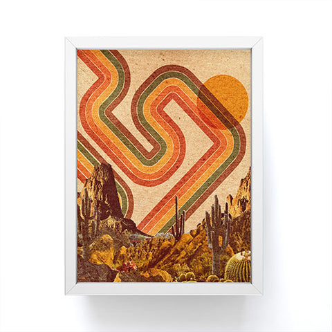 Kris Tate DESERT DAZE Framed Mini Art Print