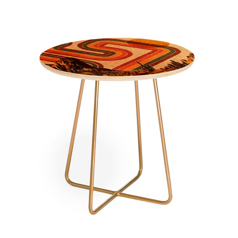 Kris Tate DESERT DAZE Round Side Table