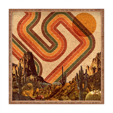 Kris Tate DESERT DAZE Square Tray