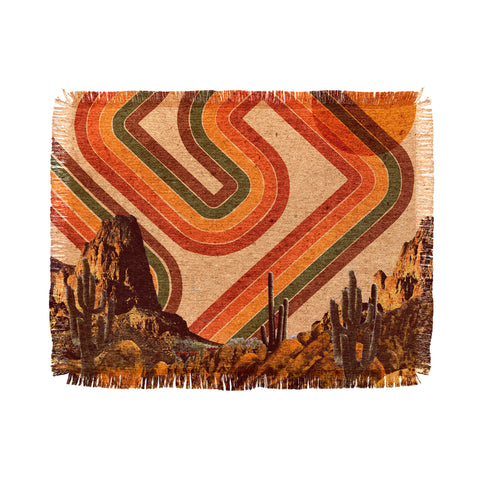 Kris Tate DESERT DAZE Throw Blanket