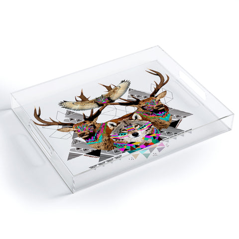 Kris Tate Forest Friends Acrylic Tray