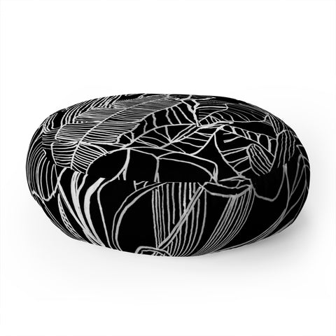 Kris Tate HOME IS WHERE MY PLANTS ARE Floor Pillow Round