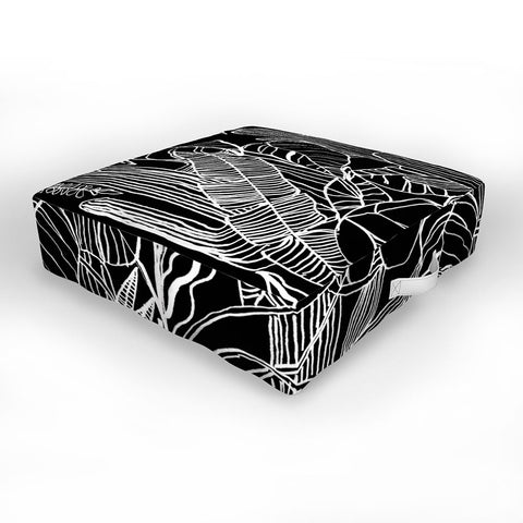 Kris Tate HOME IS WHERE MY PLANTS ARE Outdoor Floor Cushion