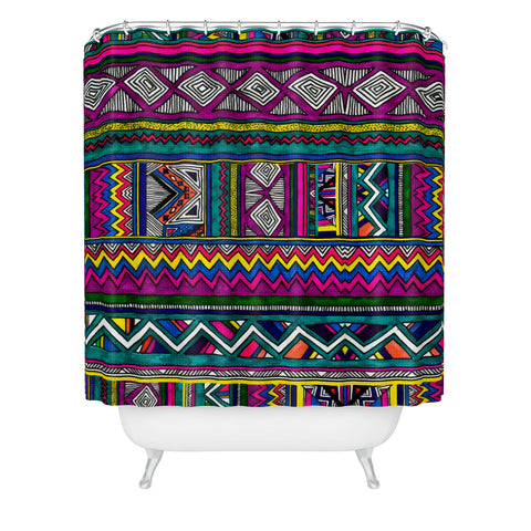 Kris Tate Huipil 2 Shower Curtain