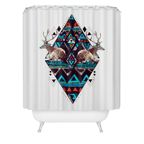 Kris Tate Manufacturing Memories Shower Curtain