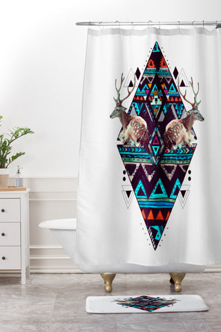 Kris Tate Manufacturing Memories Shower Curtain And Mat