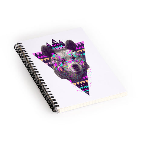 Kris Tate Piniata Bear Spiral Notebook