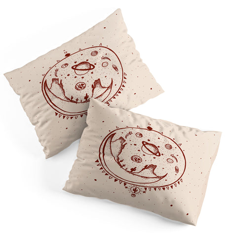 Kris Tate SHELT MOON DESERT Pillow Shams